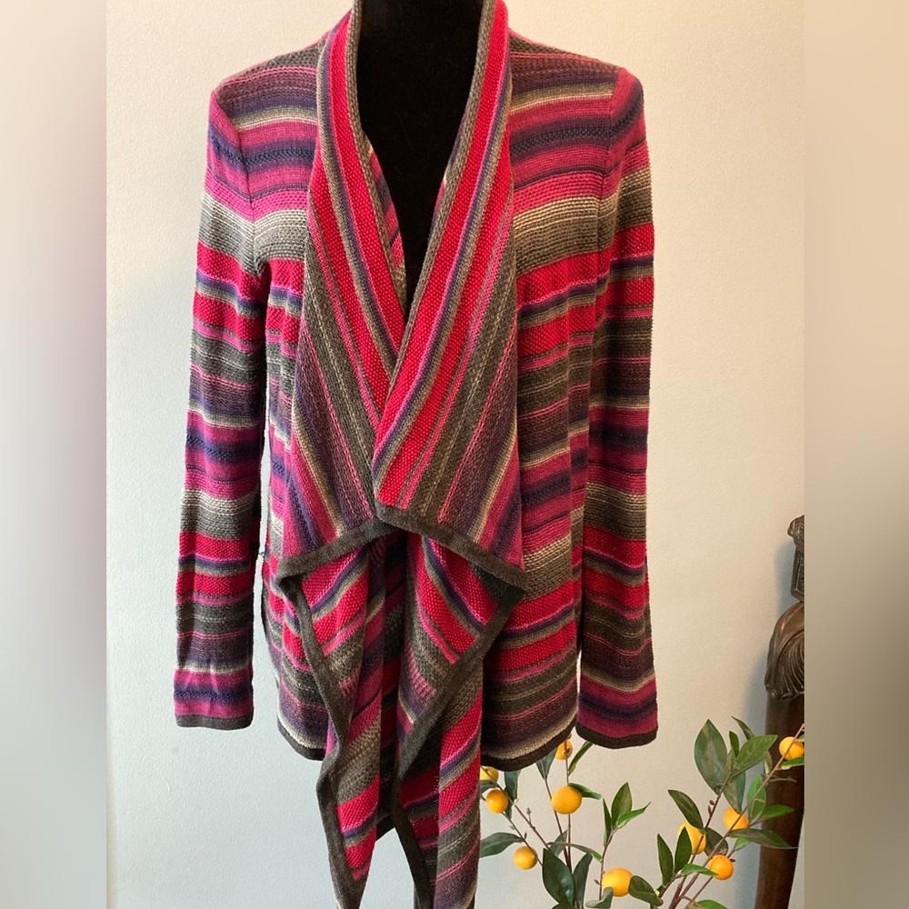 Ralph Lauren Striped Cardigan Wrap